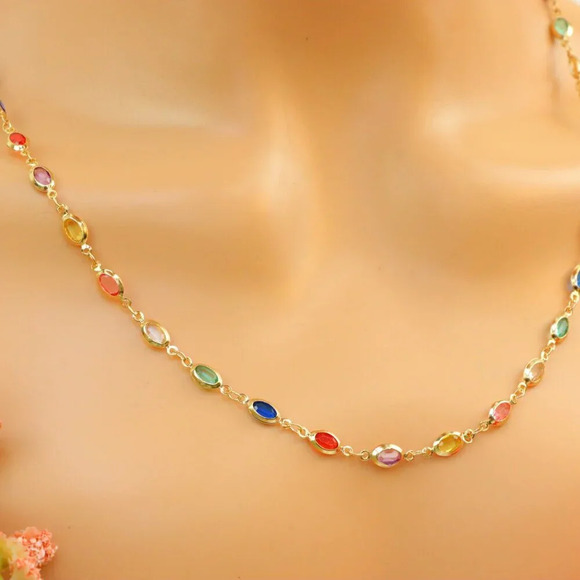 "New Beautiful Design Necklace Chain for Women/Girls, Gift, N594 - Picture 10 of 10